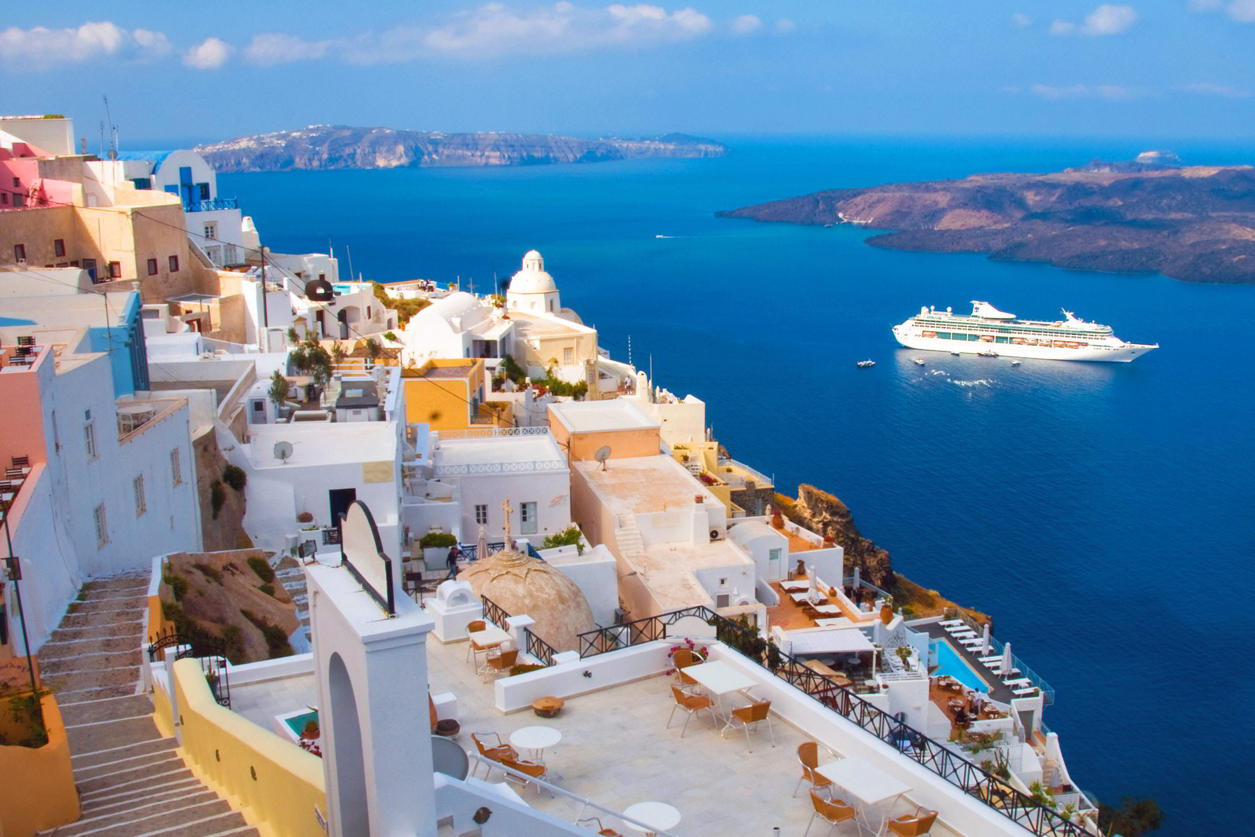 Santorini Volcano